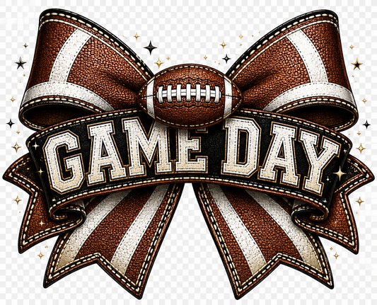 Football Bow - DTF