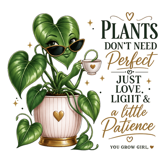 Heart Philodendron Plants Don't Need Perfect - DTF