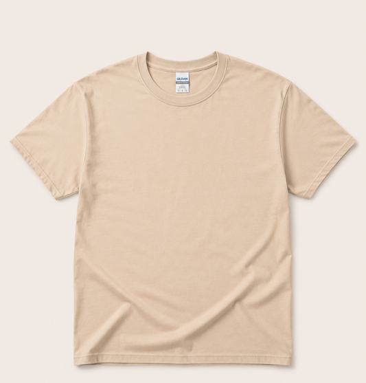 Cream T-Shirts - Laviva Brand