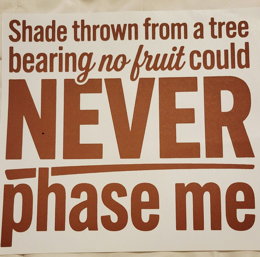Shade Thrown - DTF