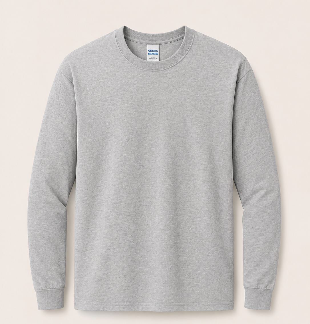 Grey Long Sleeve T-Shirt