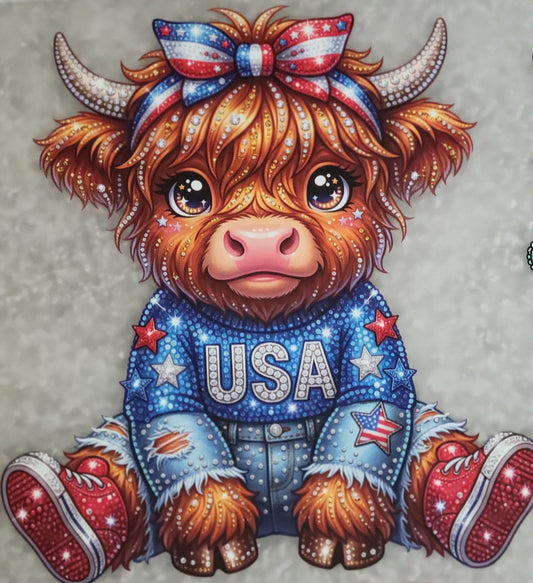 USA COW - DTF