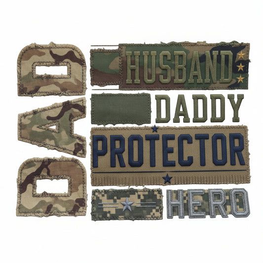 Military Dad, Husband, Daddy, Protector, Hero - DTF