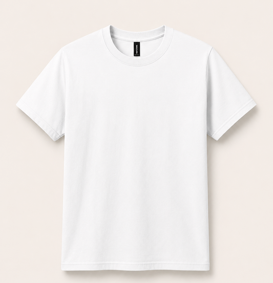 White Cotton T-Shirt